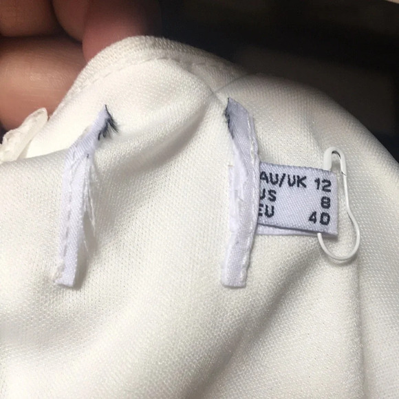 - New Princess Polly Linen Long Sleeve Wrap Mini‎ - Picture 4 of 4